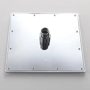 Fossa 6x6 Inch Rainfall Shower Head Fixed Shower Head 304 Stainless Steel Rain Showers Overhead Wall Mounted, Without Arm OHSC-001 Fossa Home