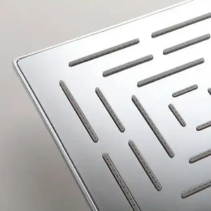 Fossa 6x6 Inch Rainfall Shower Head Fixed Shower Head 304 Stainless Steel Rain Showers Overhead Wall Mounted, Without Arm OHSC-001 Fossa Home