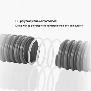 Kitchen Sink Flexible Waste Pipe Grey - Fossa Home