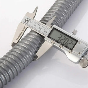 Kitchen Sink Flexible Waste Pipe Grey - Fossa Home