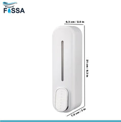 Fossa Soap Dispenser Wall Mounted, 350ml Manual Shower Gel Shampoo Sanitizer Dispenser Holder SD-003 - Fossa Home