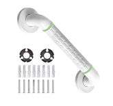 Fossa 16 Inch 304 Stainless Steel Luminous Grab Bar Wall Mounted Safety Balance Handle | Non-Slip for Elderly, Kids | Strong Load Bearing Armrest- Pack of 1 White (Matte Finish) (Copy) - Fossa Home