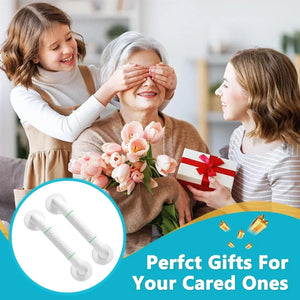 Fossa 20 Inch Stainless Steel Luminous Grab Bar Wall Mounted Safety Balance Handle | Non-Slip for Elderly, Kids | Strong Load Bearing Armrest- Pack of 1 White (Matte Finish) - Fossa Home