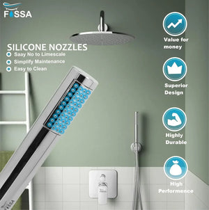 Peak Abs Chrome Finish Only Hand Shower - Fossa Home