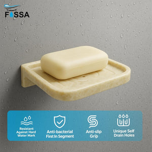 Stylish Ivory Soap Holder for Bathroom