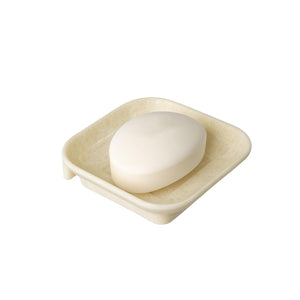Durable Ivory Soap Dish for Bathroom