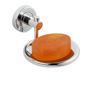 Round Stainless Steel Wall Mounted Soap Dish –Silver - Fossa Home