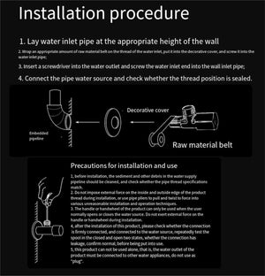 Fossa Washing Machine Tap Faucet Adapter Nozzle Silver Pack OF 2 - Fossa Home