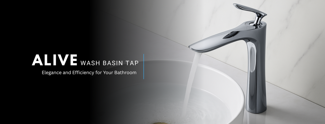 Alive Wash Basin Tap | Elegance and Efficiency for Your Bathroom