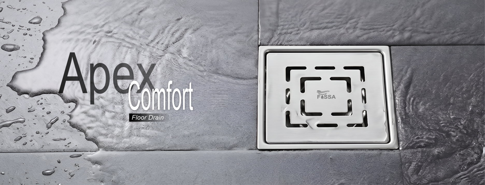 Apex Floor Drain (5 x 5 Inches) Premium Stainlees Steel