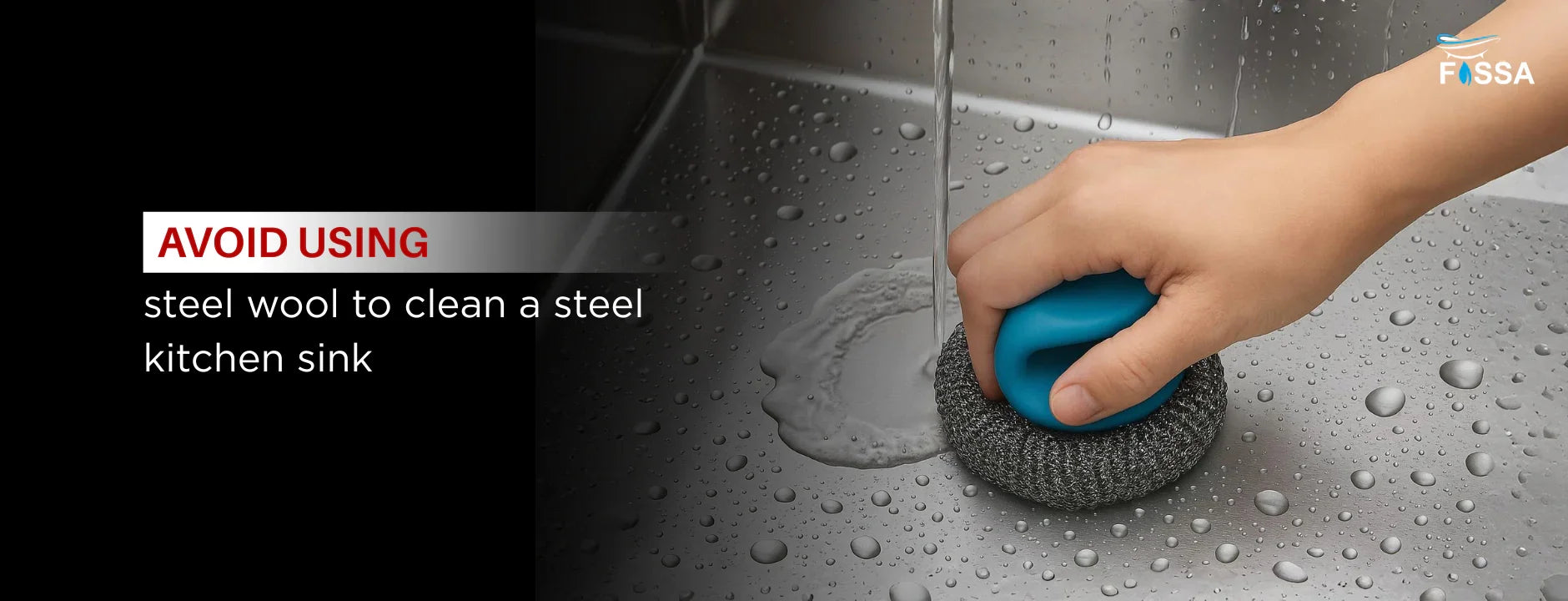 Why You Should Avoid Using Steel Wool to Clean a Steel Kitchen Sink