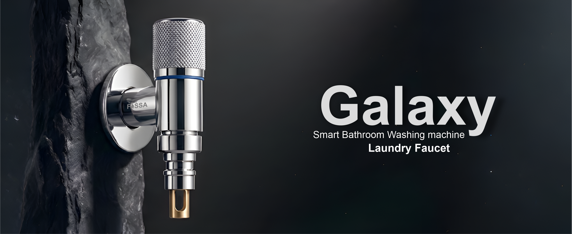 Galaxy Laundry Faucet Silver Stainless Steel Angle Valve