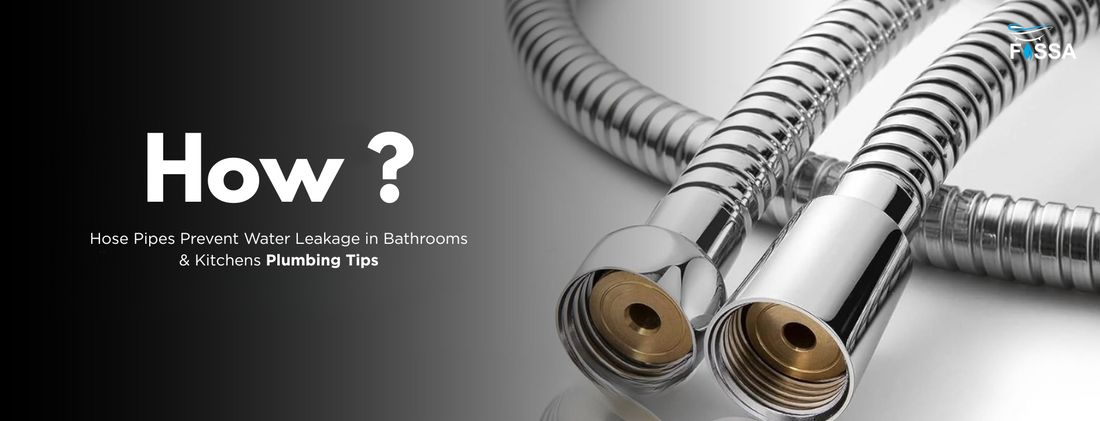How Hose Pipes Prevent Water Leakage in Bathrooms & Kitchens | Plumbing Tips