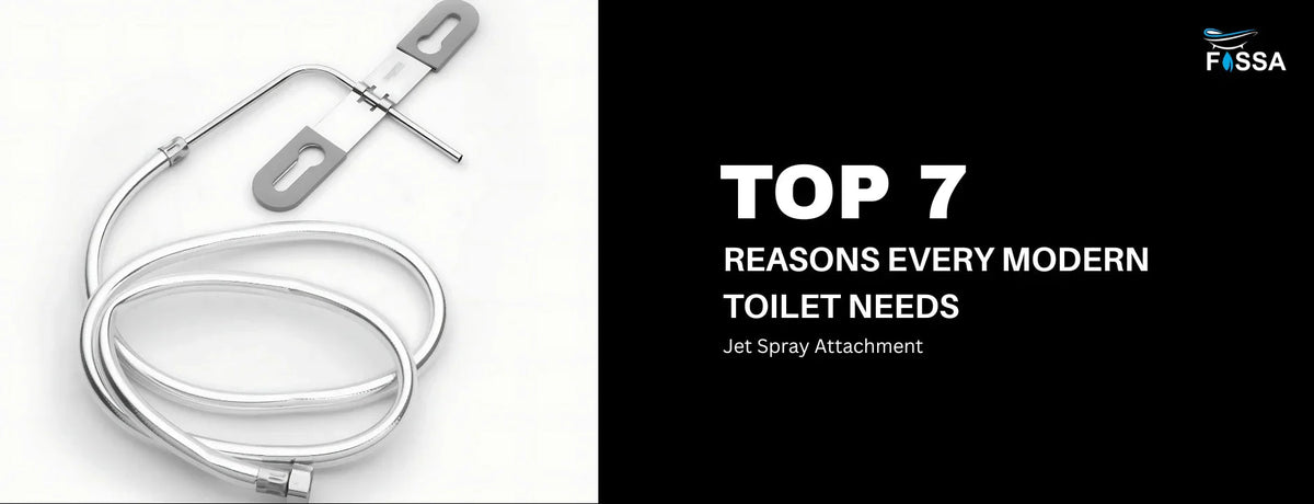 Top 7 Reasons Every Modern Toilet Needs a Jet Spray Attachment – Fossa Home