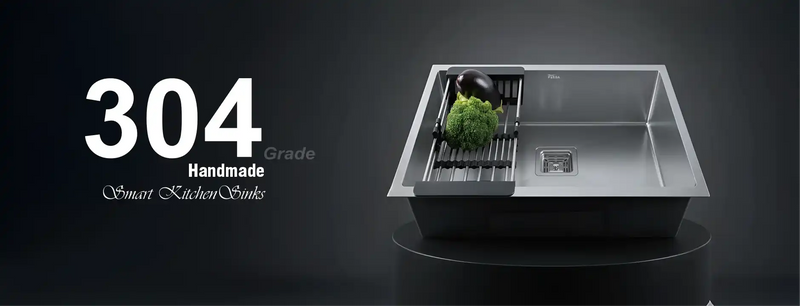 18 Inch Handmade kitchen sink single bowl 304 Grade