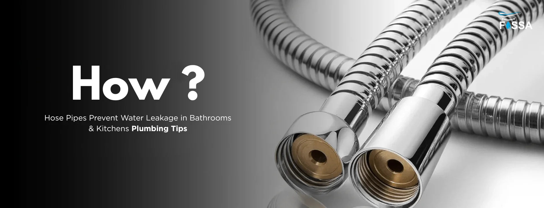 Flexible stainless steel hose pipes for bathroom and kitchen plumbing water leakage prevention