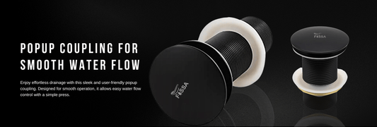 Popup Coupling for Smooth Water Flow | The Ultimate Solution for Bath & Kitchen. - Fossa Home