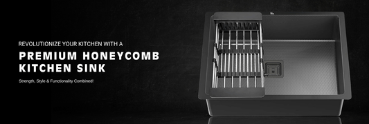Revolutionize Your Kitchen with a Premium Honeycomb Kitchen Sink - Fossa Home