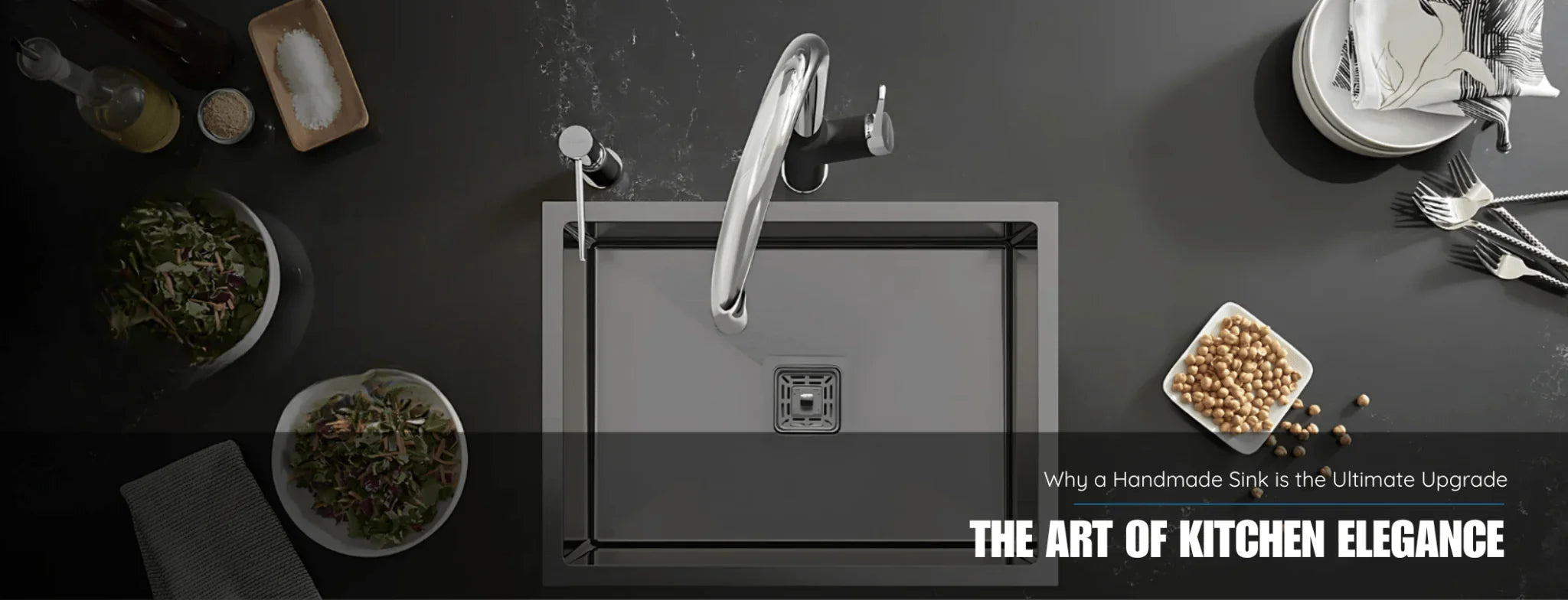 The Art of Kitchen Elegance | Why a Handmade Sink is the Ultimate Upgrade - Fossa Home