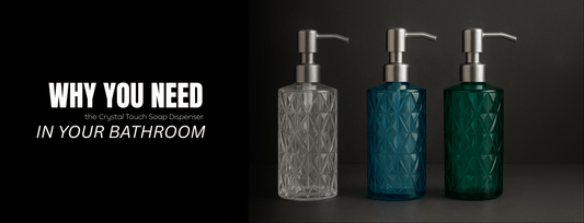 Why You Need the Crystal Touch Soap Dispenser in Your Bathroom - Fossa Home