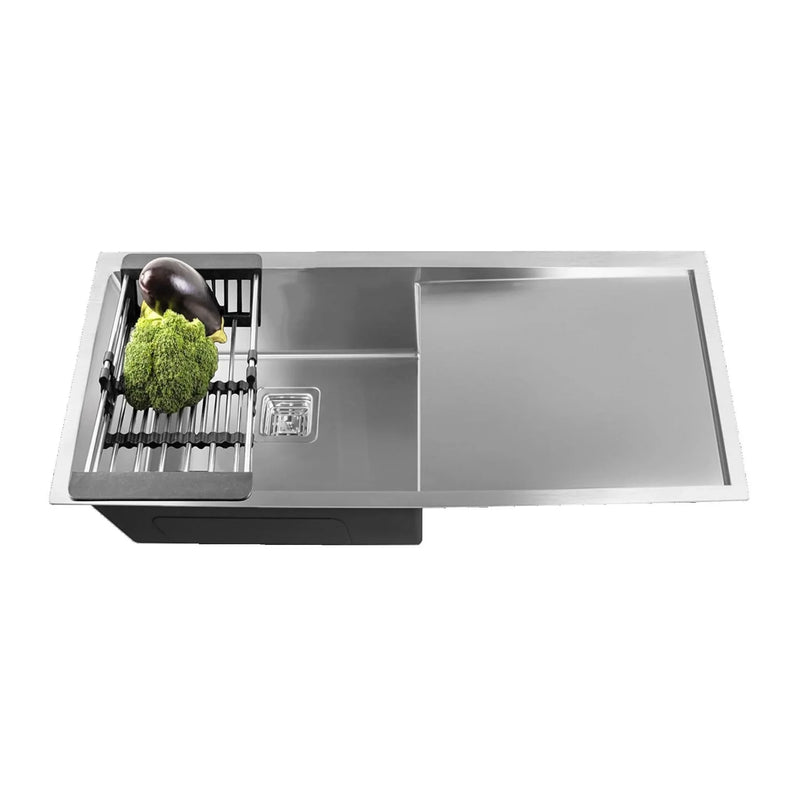 Handmade Single Bowl With Drain Board