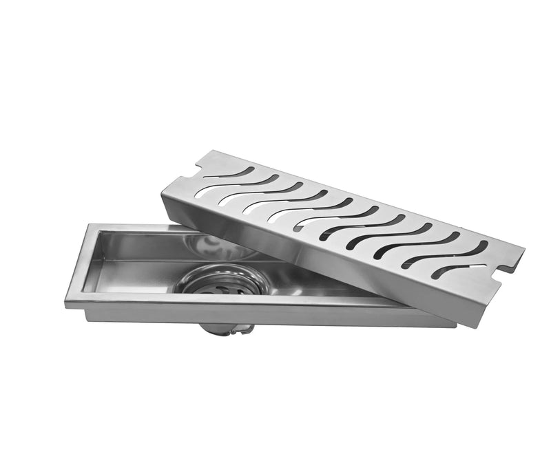 Wave Shower Channel Drain