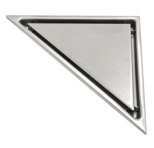 Premium Triangle Stainless Steel Bathroom Floor Drain