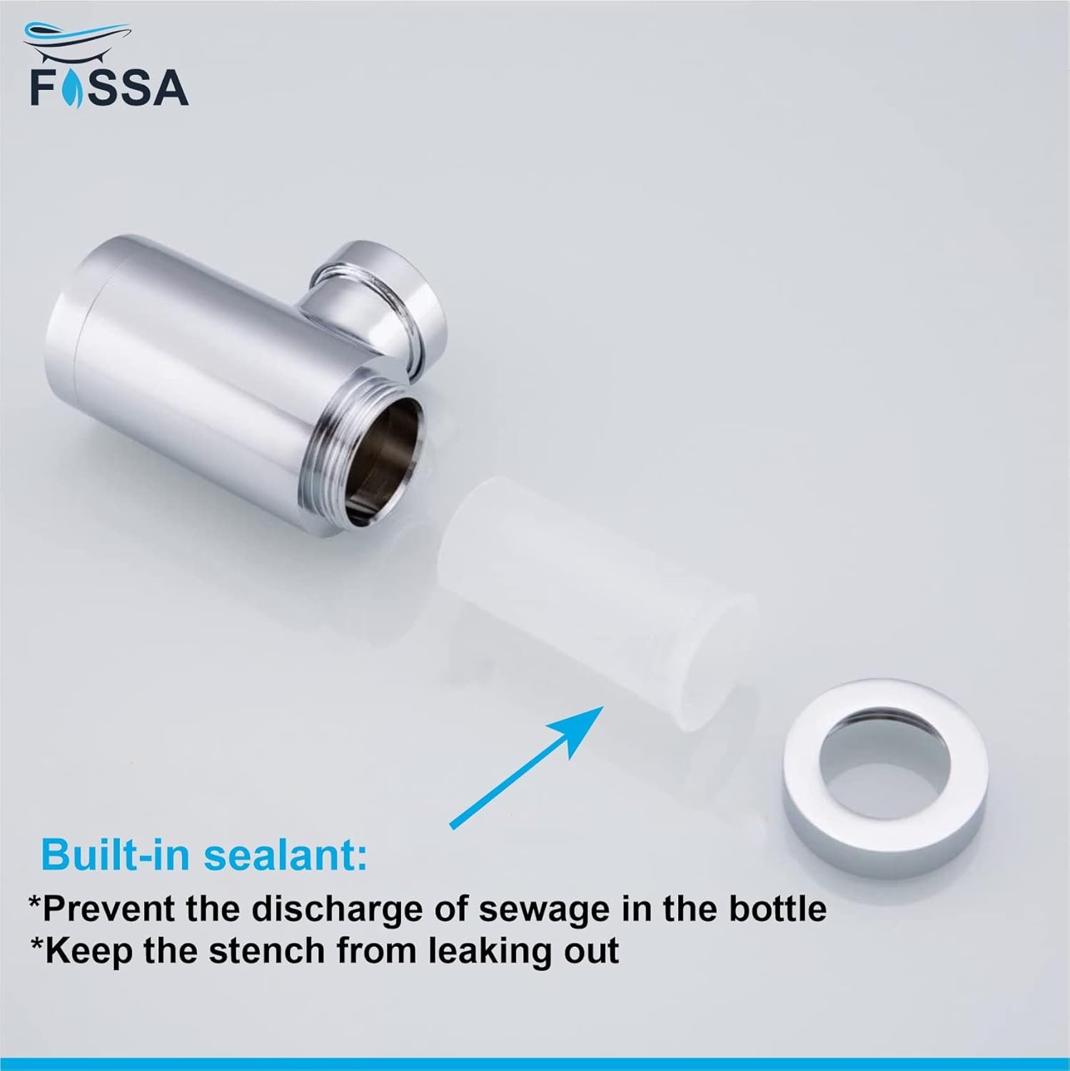 Stainless Steel Bottle Trap – Strong & Leak-Resistant