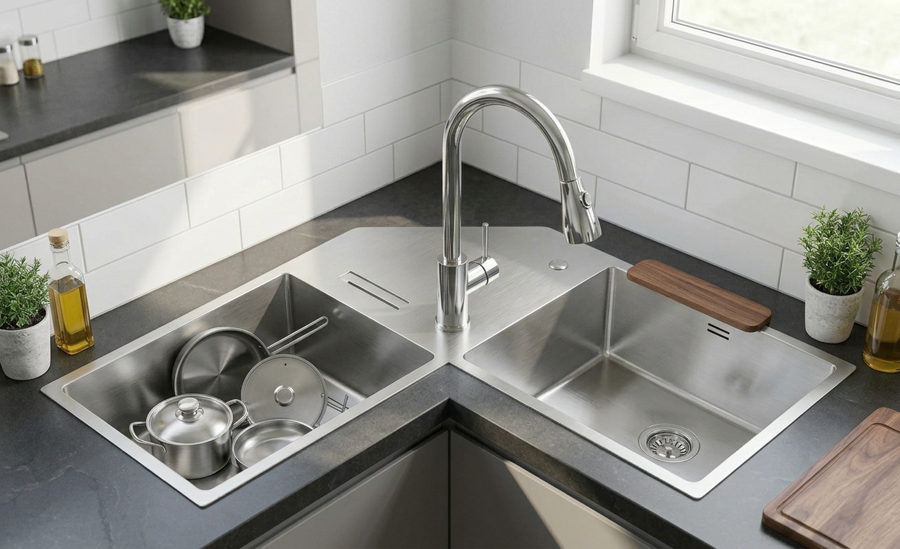 Corner Sink