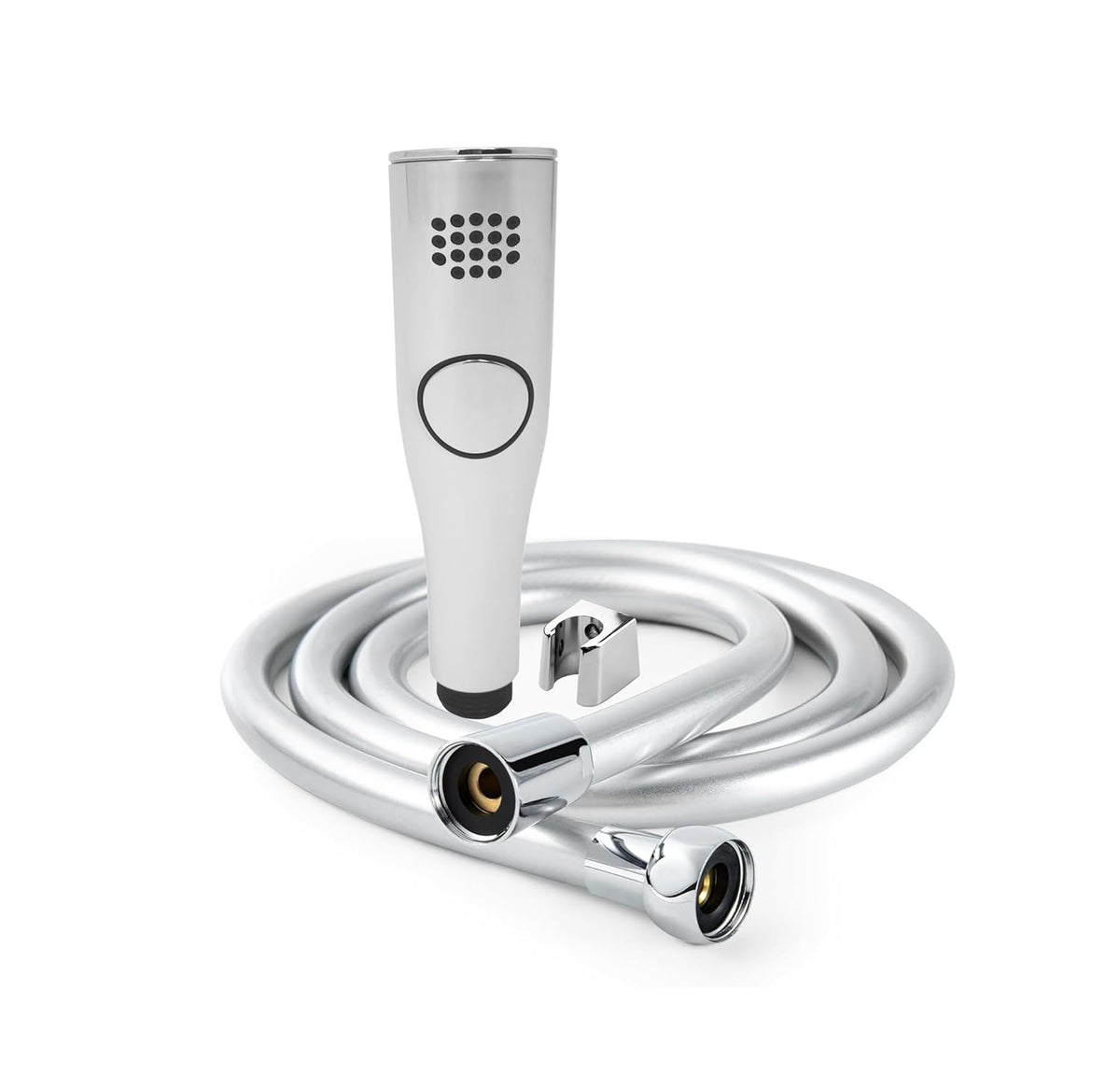 Fossa Italian Health Faucet Bidet Sprayer for Toilet, Handheld Sprayer Cloth Diaper Sprayer Set - ABS (Chrome Finish) | (with 1 mtr Hose Pipe & Hook)