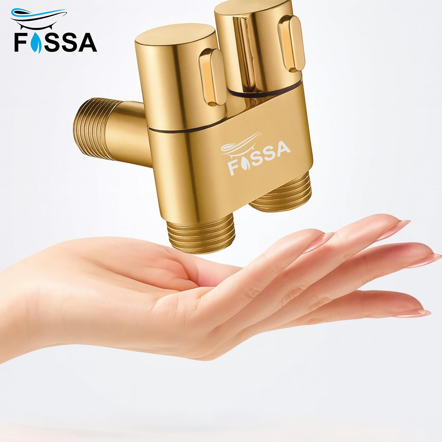 Dual Connection Gold Tap for Daily Use