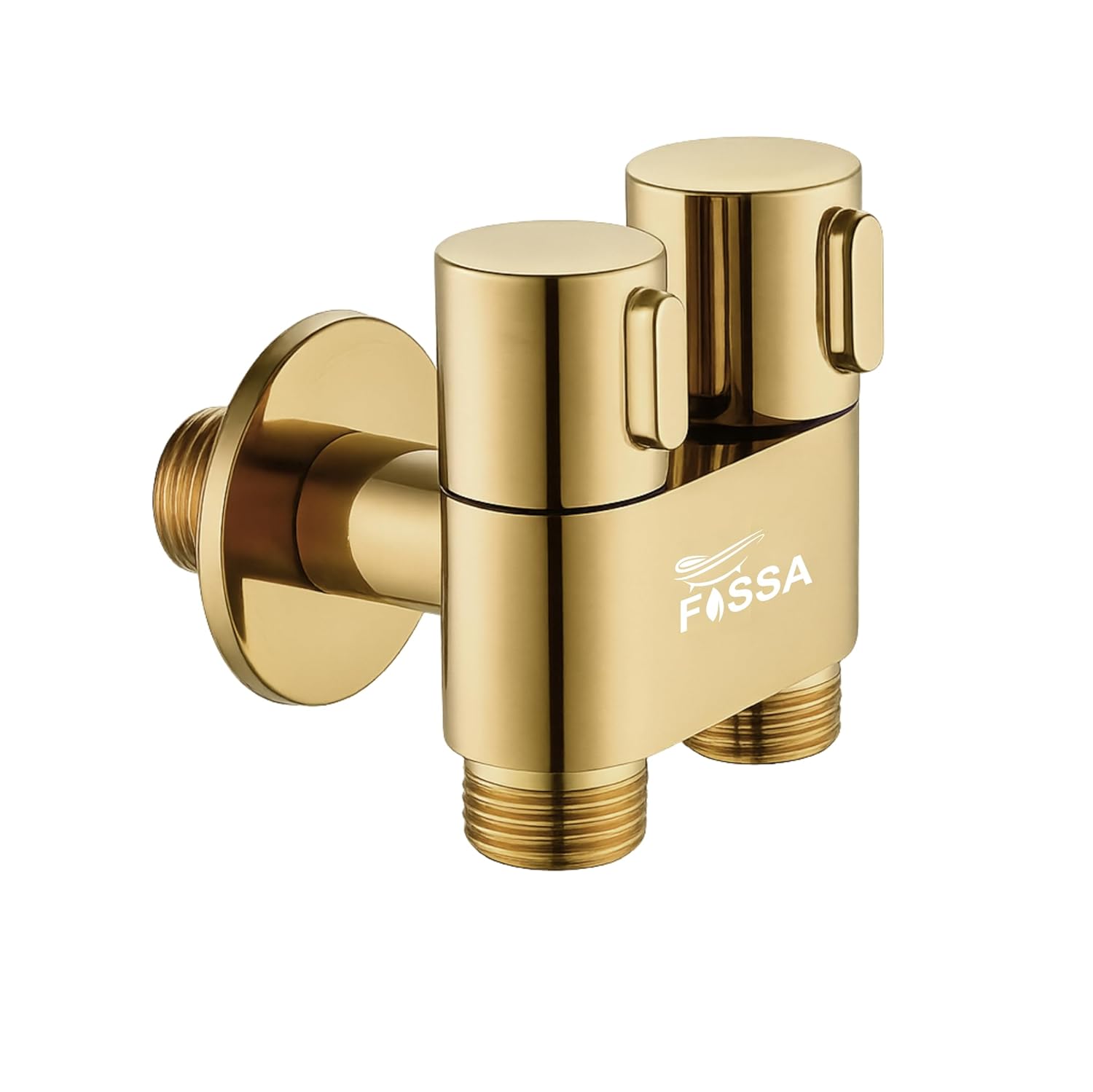 Smooth Water Control with Gold Angle Cock