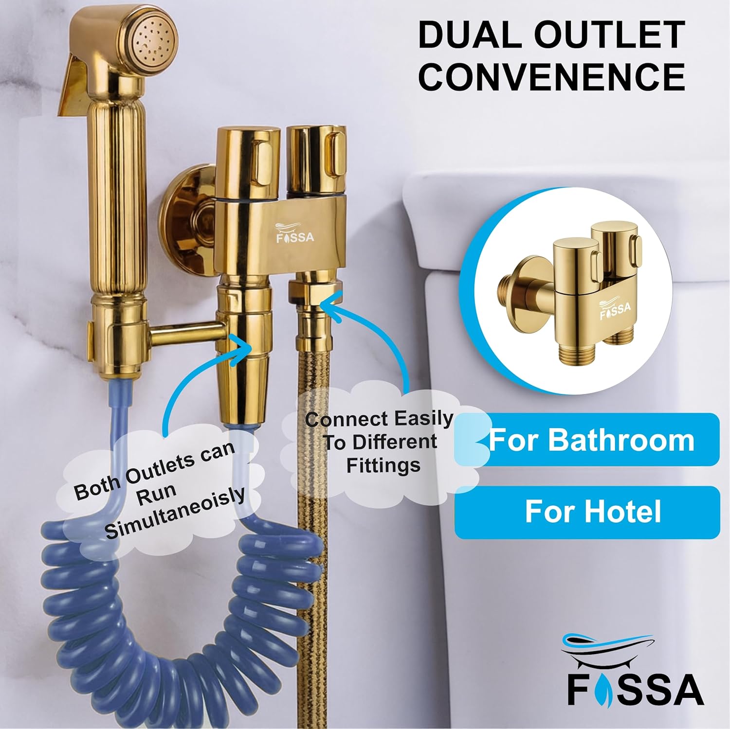 One Tap, Two Uses – Elegant Gold Design