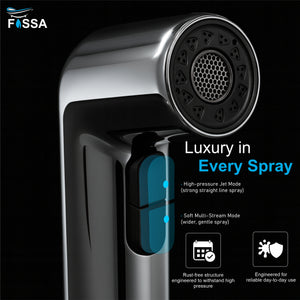 toilet health faucet gun abs material silver color hand spray