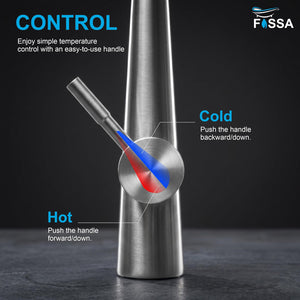 Premium Stainless Steel | 360° Rotation | Hot & Cold | Dual Flow
