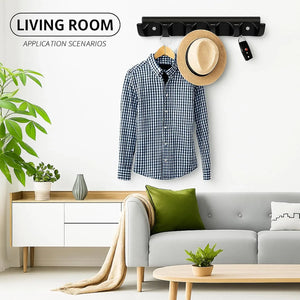 bathroom towel and cloth hanger black abs ceramic finish