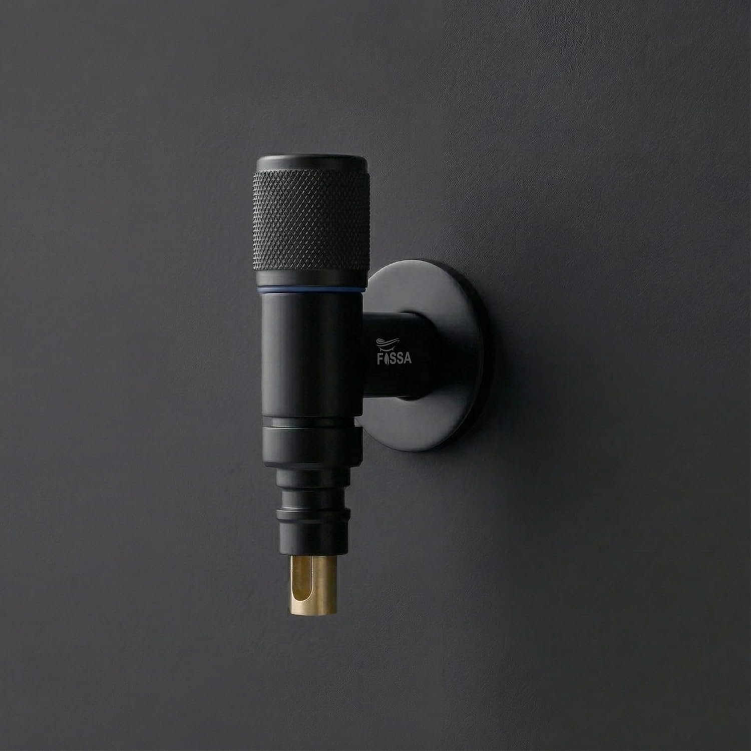 Black Stainless Steel Laundry Faucet Angle Valve