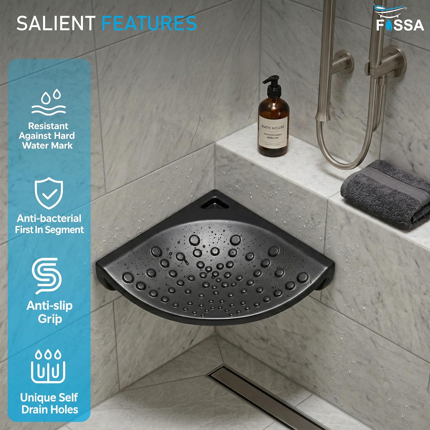 Smart black Foot Rest for Better Balance