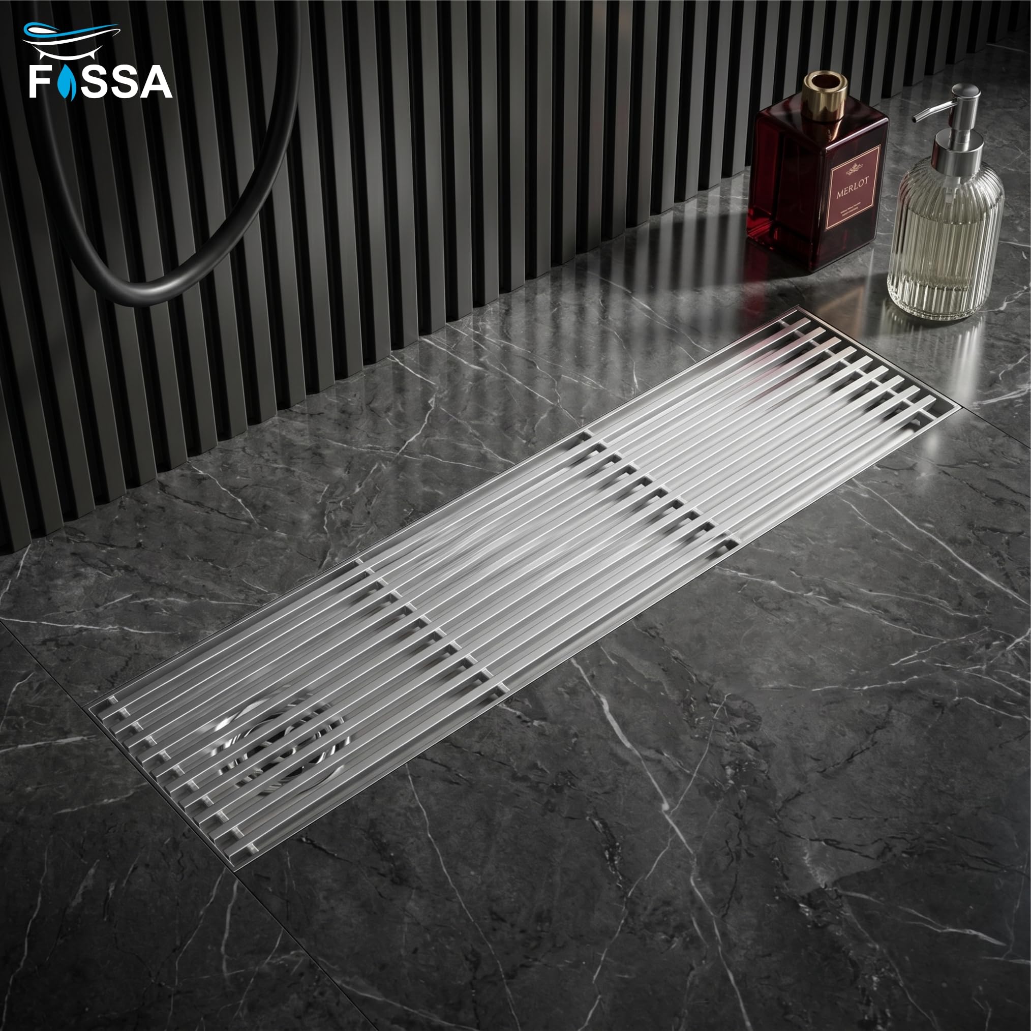 Stainless steel finish helps protect against moisture and corrosion.