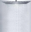 Fossa Rain Overhead Shower Square 304 Stainless Steel Rain Showers Overhead Wall Mounted, Without Arm - Fossa Home 