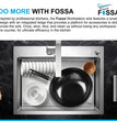 Fossa 24"x18"x10" Single Bowl With Tap Hole Stainless Steel Handmade Kitchen Sink Matte Finish - Fossa Home 