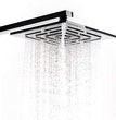 Fossa 6"x6" Inch Square Fixed Stainless Steel Shower Head for Bathroom Luxury Hotel Luxury Bathroom Shower Head Unique Design Fossa Home