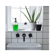 Fossa Diamond Design Glass Soap Dispenser, Kitchen Soap Dispenser with Rust Proof ABS Pump, Bathroom Soap Dispenser for Hand Soap, Soap, Lotion(Clear) - Fossa Home 