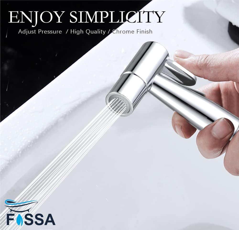 Fossa Firo Health Faucet /Bidet Sprayer Set Shattaf Tool Bidet Sprayer Personal Hygiene Multi-Functional Bathroom Shower Head Kit Accessory Toilet... Fossa Home