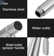 Fossa Hand Held Bidet Sprayer Premium Stainless Steel Sprayer Shattaf - Bidet spray head for Toilet, Hand Bidet Sprayer for Toilet - Fossa Home 