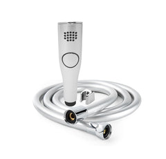 Fossa Italian Health Faucet Bidet Sprayer for Toilet, Handheld Sprayer Cloth Diaper Sprayer Set - ABS (Chrome Finish) | (with Hose Pipe & Hook) Fossa Home