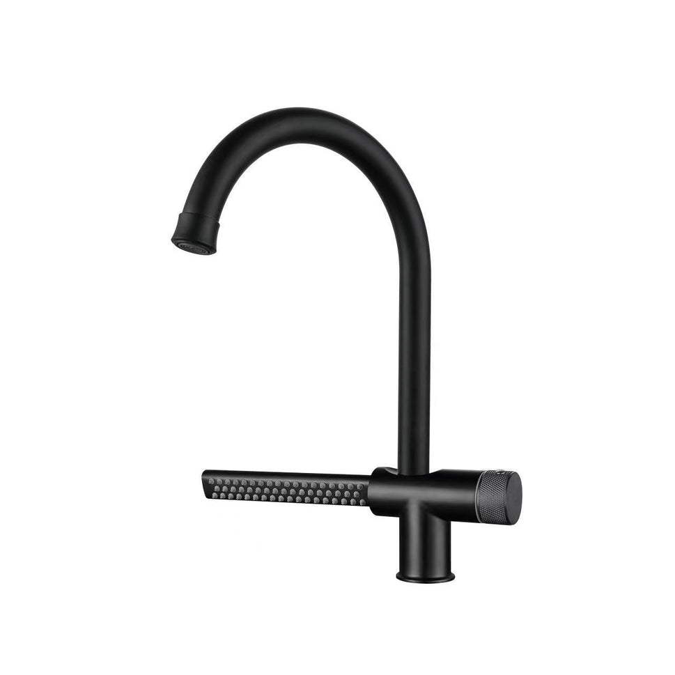 waterfall smart mixer spout dishwasher dripping single-handle faucet small pull out spice rack organizer drawer shelf kitchen sink tap size under commercial pull down under sprayer extra outlet installation matte black smartwater 