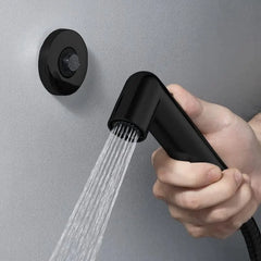 Fossa Magnetic Health Faucet with Magnetic Holder/Bidet Sprayer for Toilet and Bathroom/Jet Spray Black Fossa Home