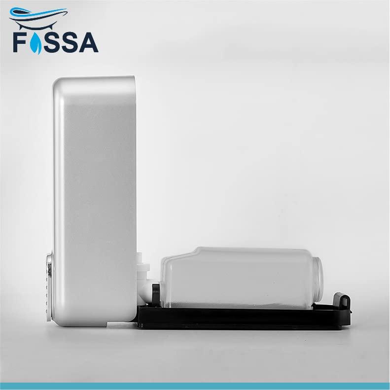Fossa Soap Dispenser Wall Mounted, 350ml Manual Shower Gel Shampoo Sanitizer Dispenser Holder SD-004 - Fossa Home 
