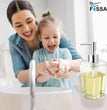 Fossa Unbreakable Clear Square Bathroom Soap Dispenser Crystal Clear Unbreakable| Sturdy and Elegant Construction Makes it Perfect for Kitchen or Bathroom | Shatter-Proof, Durable and Compact Design - Fossa Home 